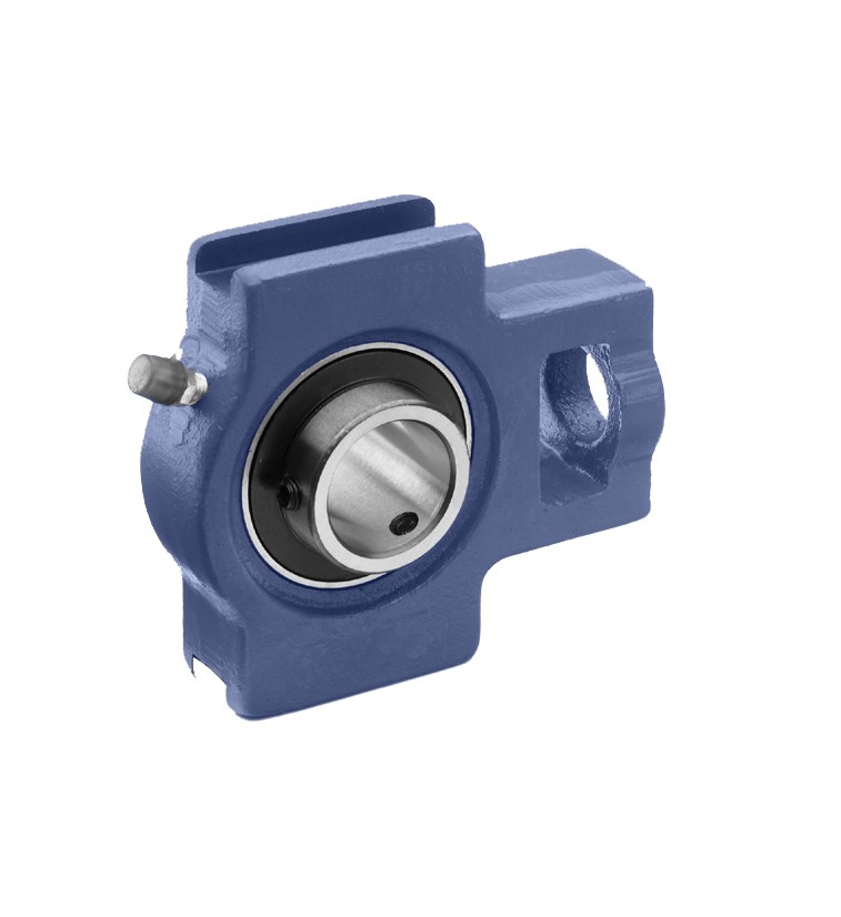 UCT206-19 Take-Up Mounted Bearing Unit, 1.1875 in Bore, Dual Seal B-Type