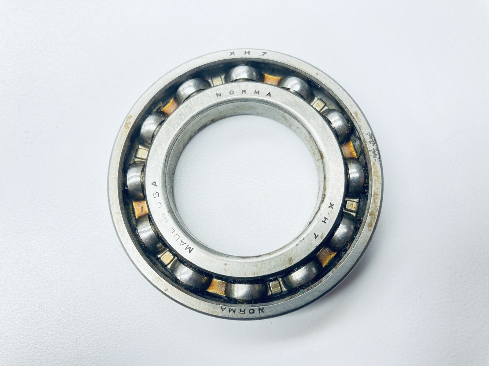 NORMA HOFFMAN XH7 ANGULAR CONTACT BEARING 1-1/2″-ID 2-5/8″-OD 0.430″-W