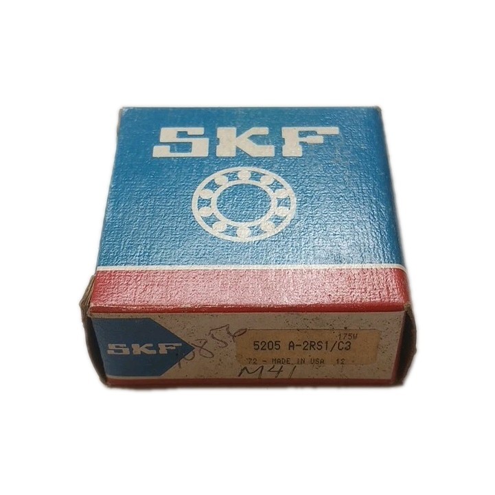 BRAND NEW / SKF 5205A-2RS1/C3 / 25mm Bore / Angular Contact Ball Bearing / USA