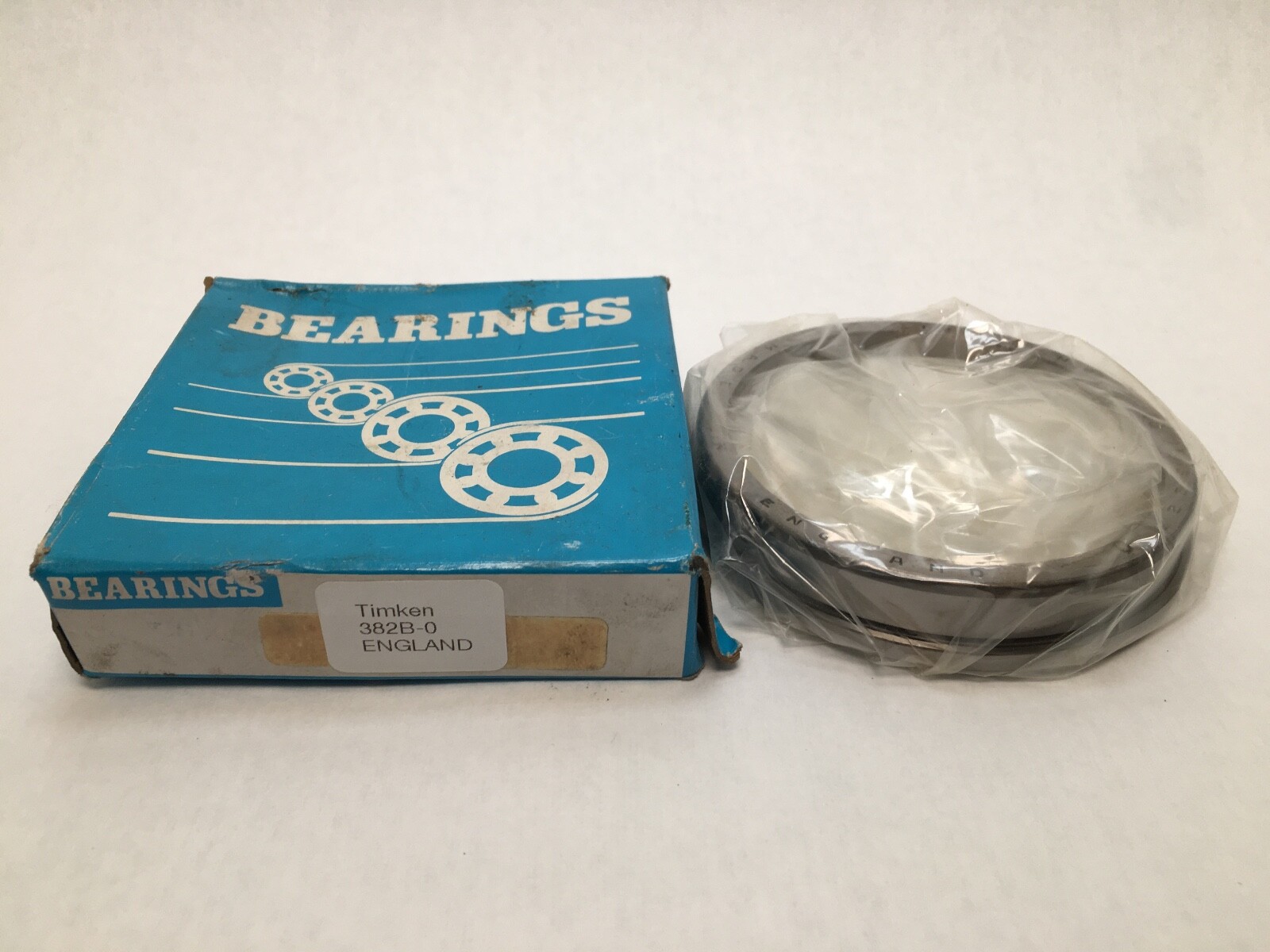 Timken 382B Flange Taper Roller Bearing Cup 3-7/8″ OD 382-B 0 382B0 England