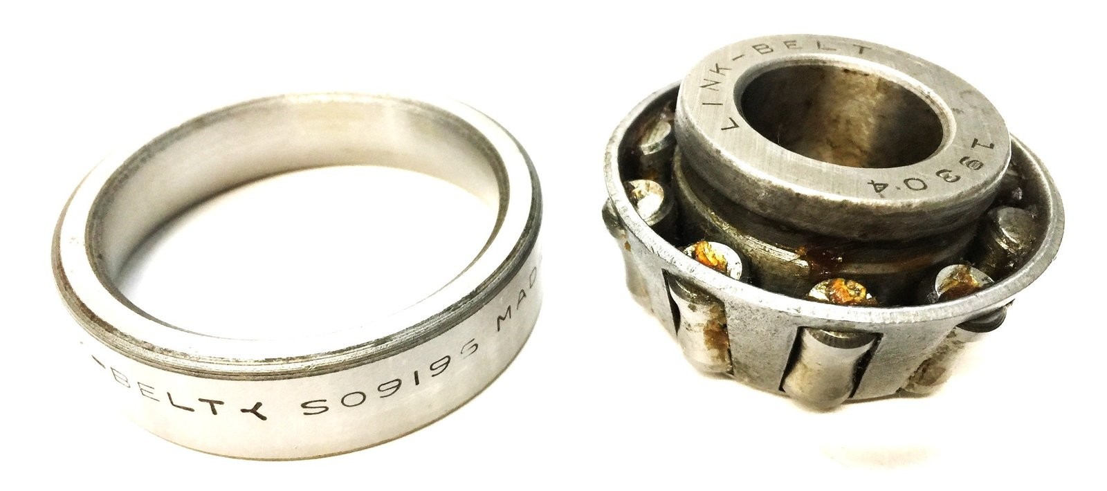 Link-Belt Tapered Cylindrical Roller Bearing 19304 (S09195) NOS