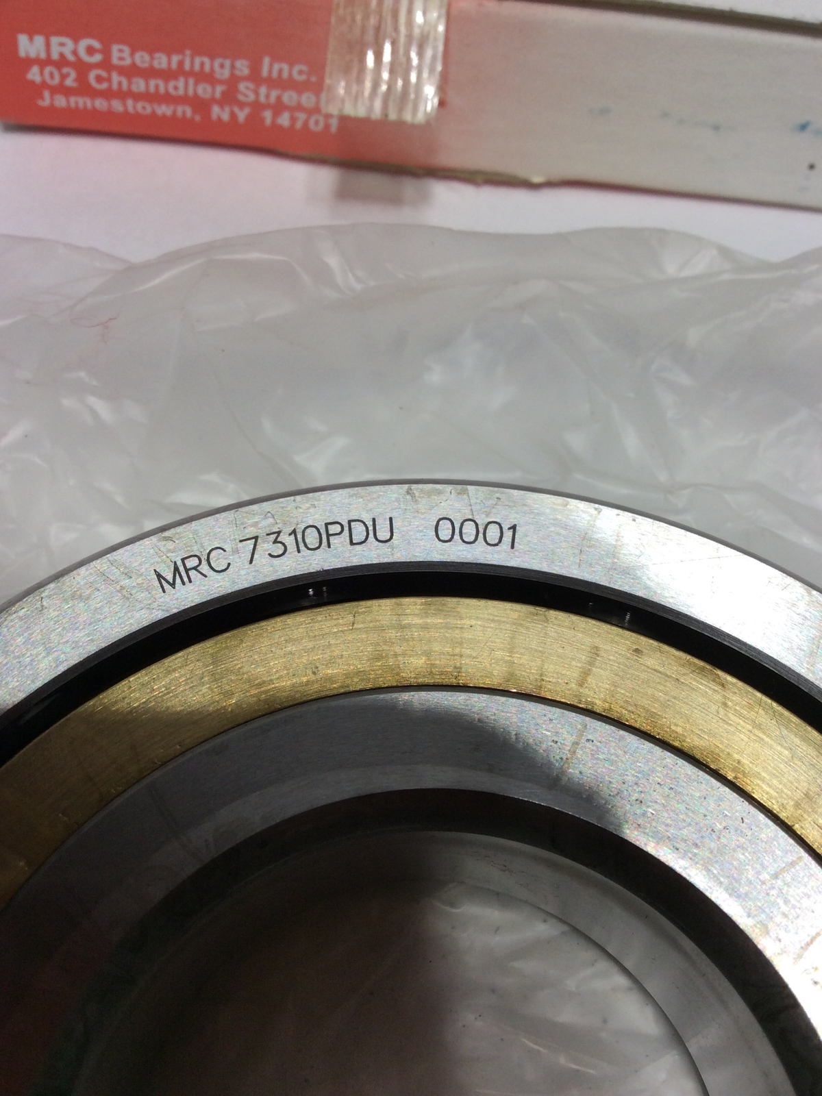 MRC 7310PDU ANGULAR CONTACT BALL BEARING