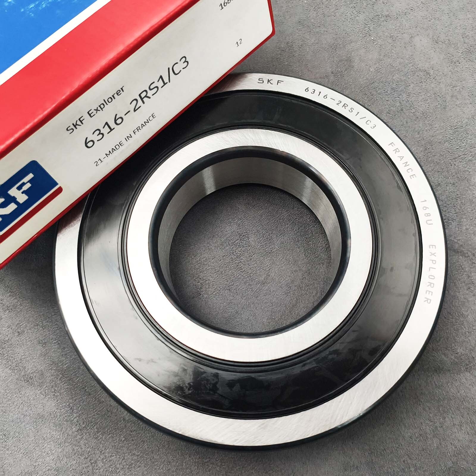 1pcs Single Row Deep Groove Ball Bearing for SKF 6316-2RS1/C3 80x170x39mm