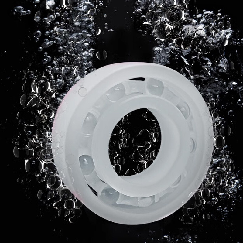 PP Plastic Ball Bearing ID 6-40mm Polypropylene Corrosion Resistance Waterproof