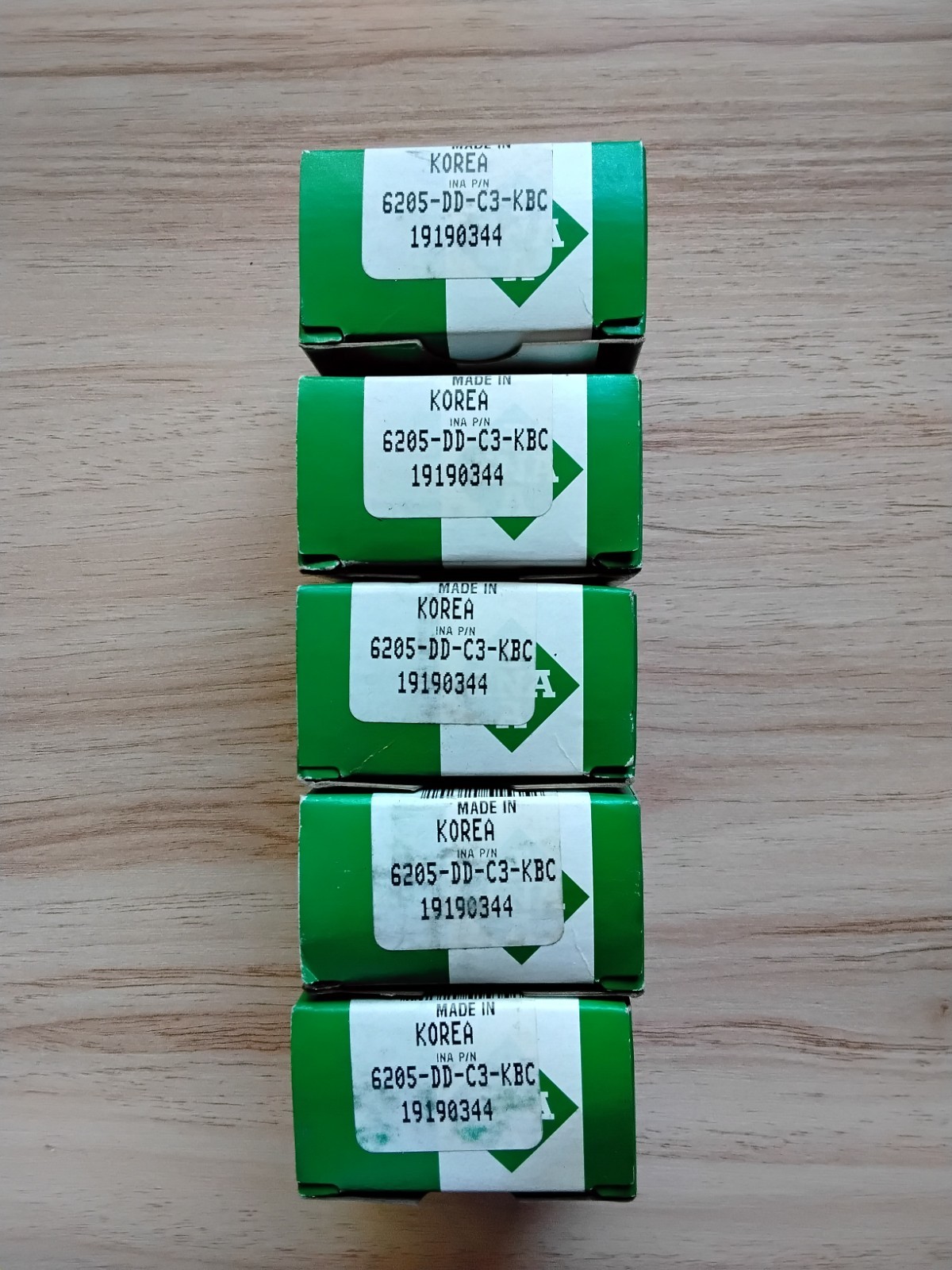 INA 6205-DD-C3-KBC Deep Groove Radial Ball Bearing 1 Piece New