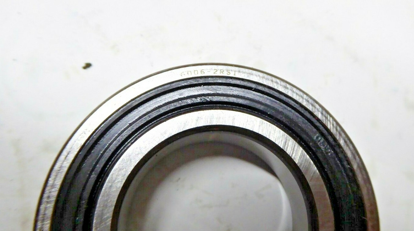 SKF 6006-2RS1 Radial/Deep Groove Ball Bearing 30mm x 55mm x13 mm Pack of 2 New