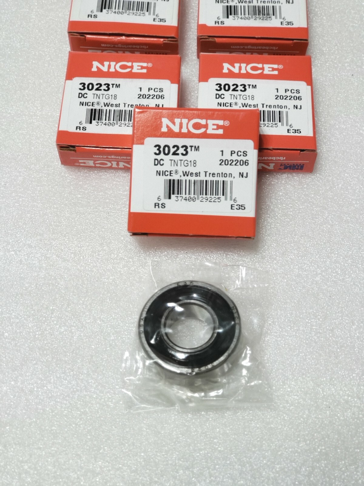 Lot of 5 Pcs. – RBC Bearing 3023DCTNTG18 Radial/Deep Groove Ball Bearings, NICE