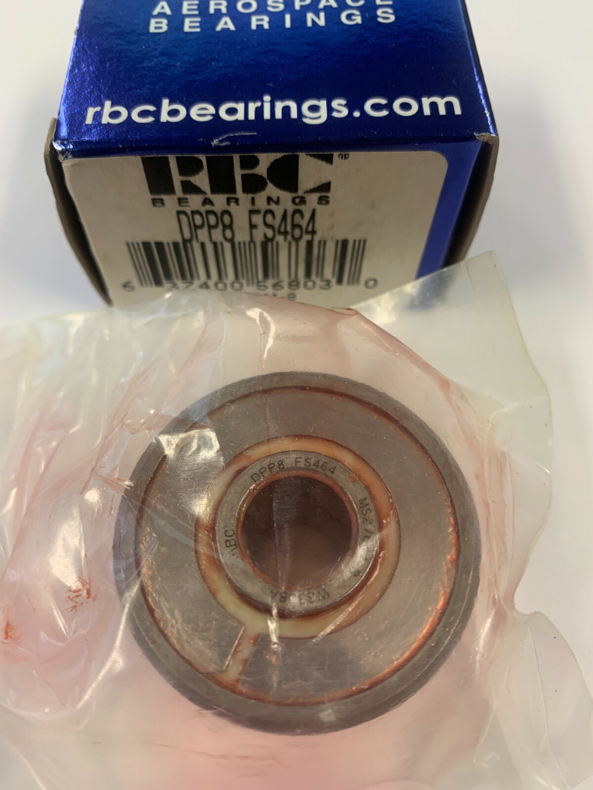RBC Heim DPP8FS464 Airframe Control Ball Bearing 0.5″x1.6875″x0.932″ * NEW *