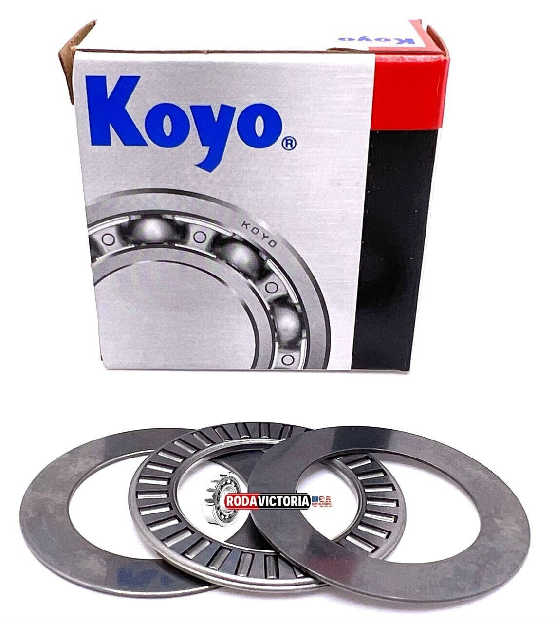 KOYO NTA1625 THRUST NEEDLE BEARING + TWO WASHERS 1 x1 9/16 x 5/6+ 4”