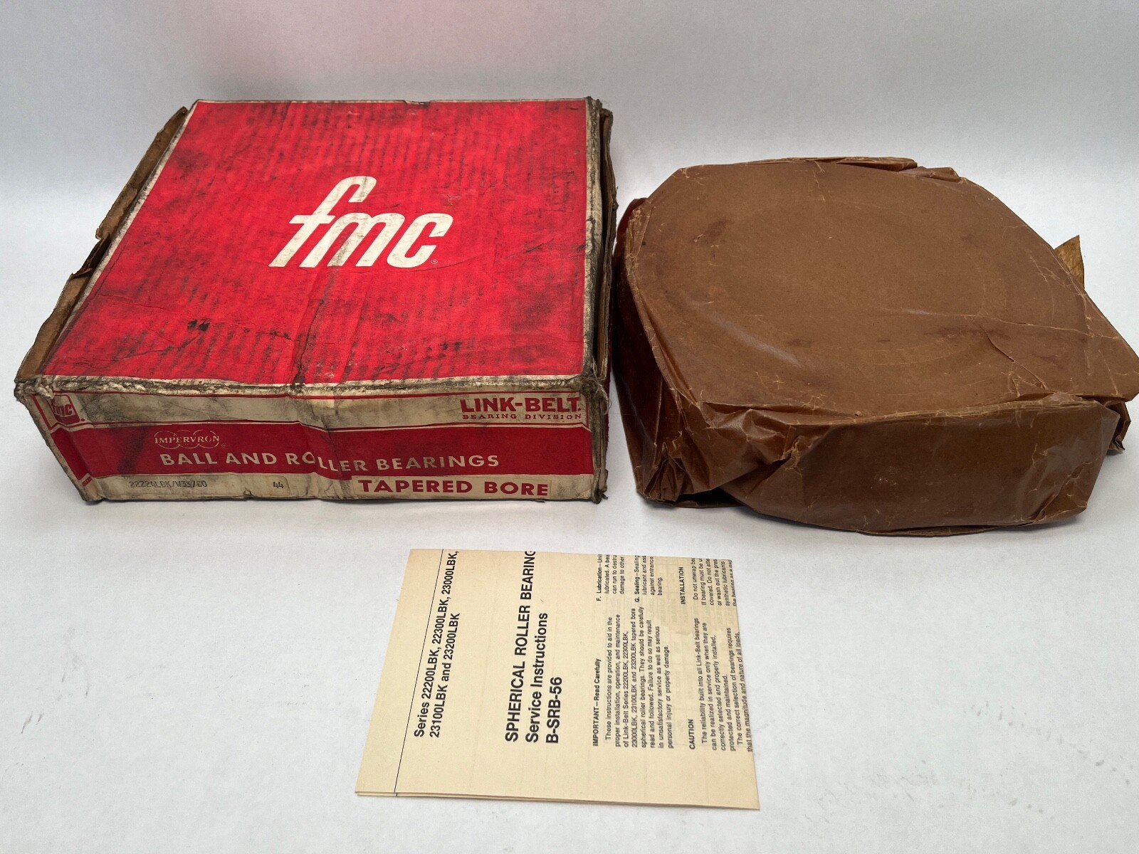 Link-Belt 22224LBKW33 Bearing 120x215x58 mm 22224-LB-K-W33 22224E-K-MB USA