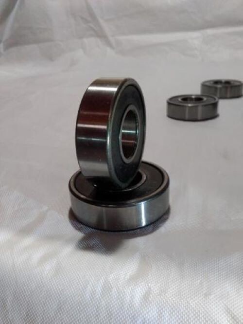 Lot of (6) F.A.G. Roller Bearings No 6203 RS Made in Germany Excellent Condition