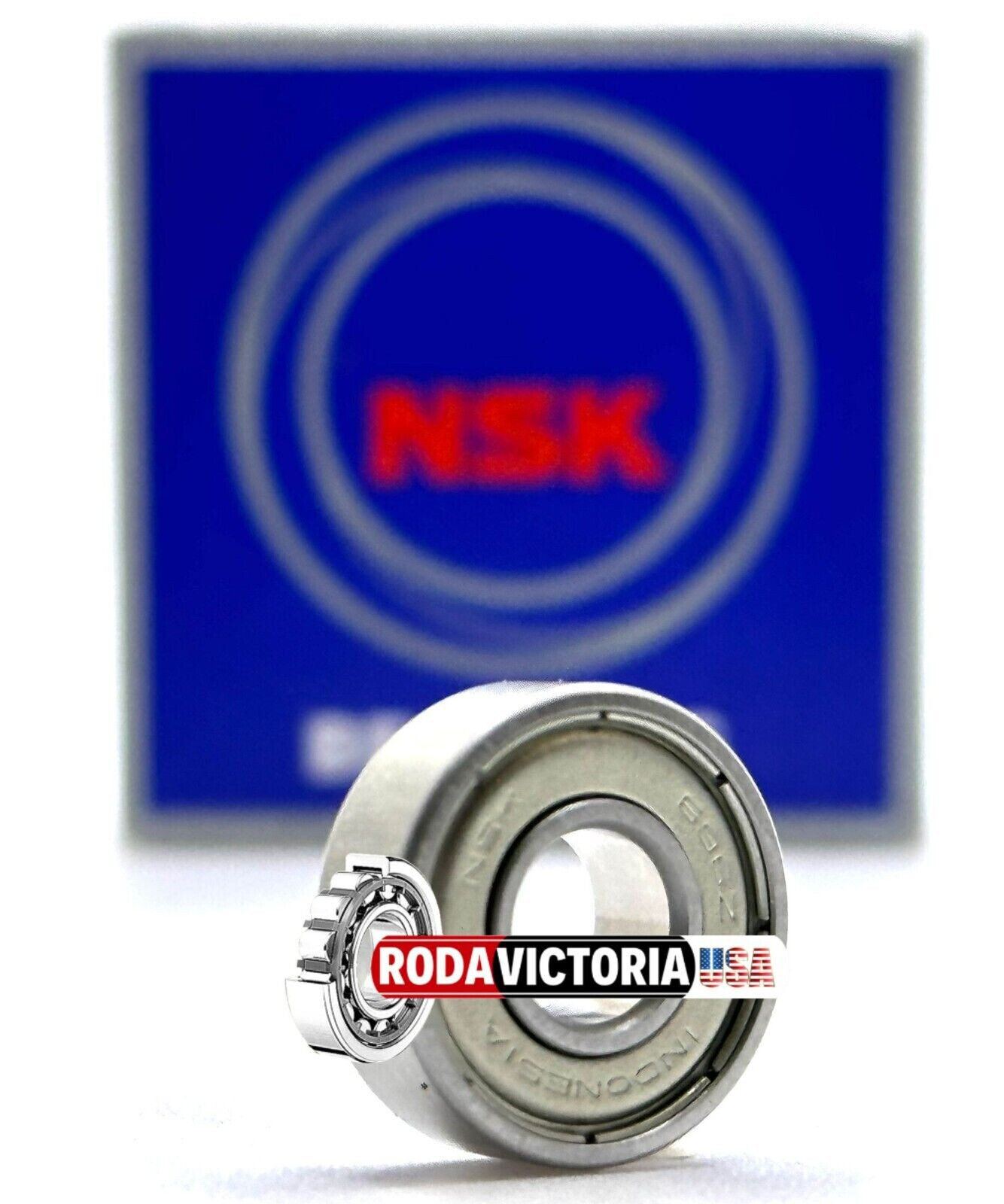 NSK 696 ZZ C3 DEEP GROOVE BALL BEARING, METAL SHIELDED 6x15x5mm
