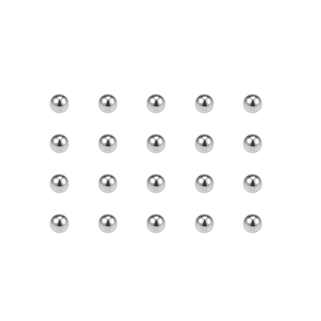 Precision Balls 8.5mm Solid Chrome Steel G10 for Bearing Keychain Wheel 50pcs