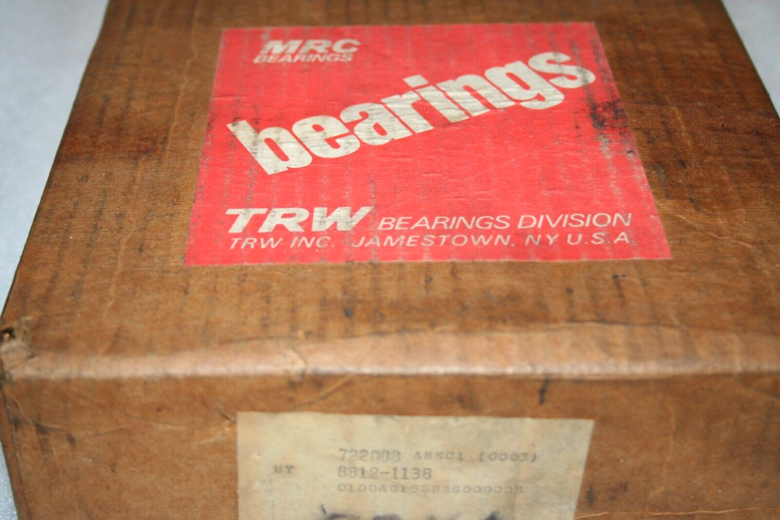 MRC 7220DB Duplex Set (of 2) Angular Contact Ball Bearings 7220-DB * NEW *