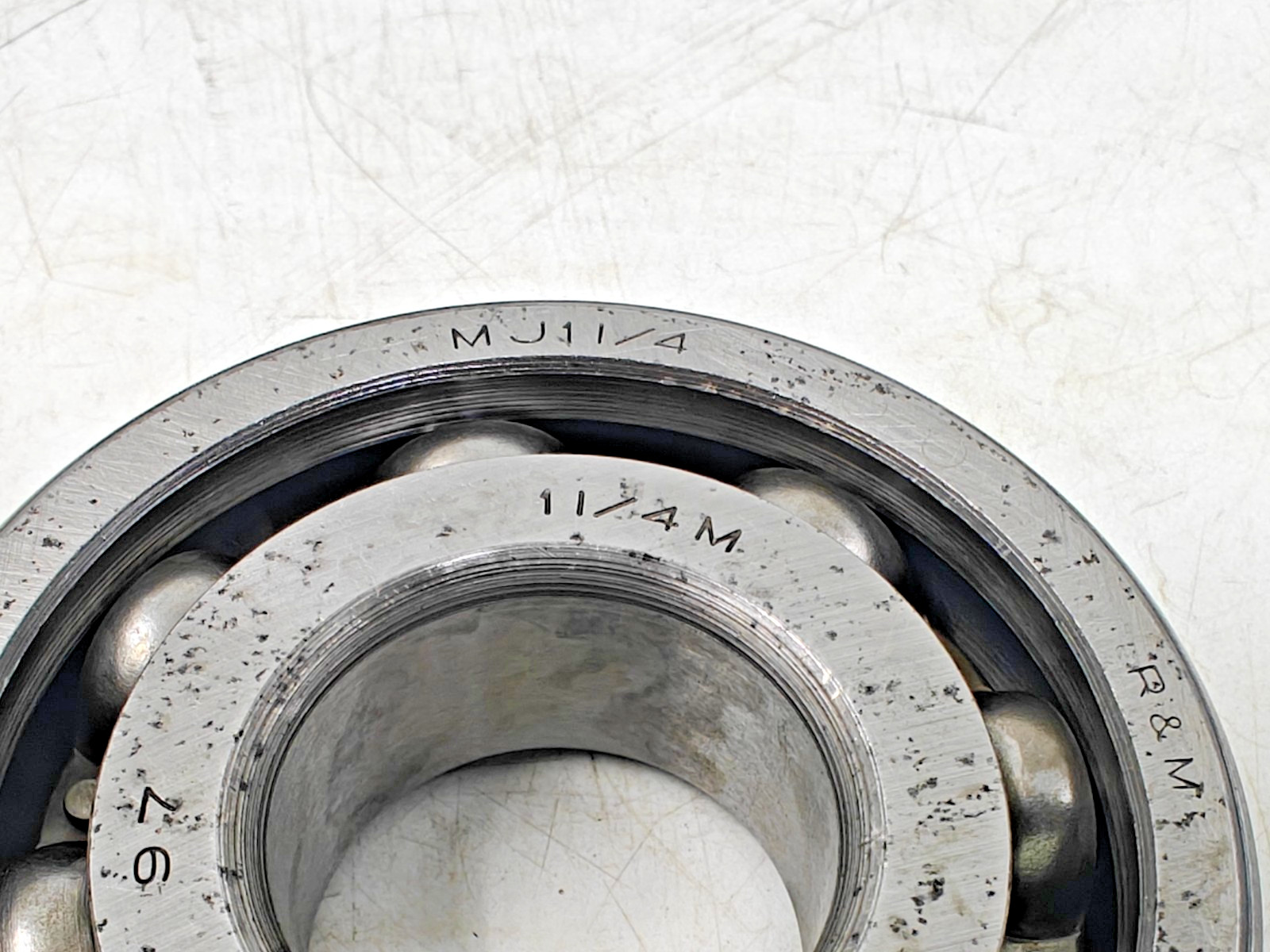MJ 1 1/4M R&M Deep Groove Ball Bearing MJ1.1/4 M / MS 12 / RMS 10 / MJ 1-1/4 M
