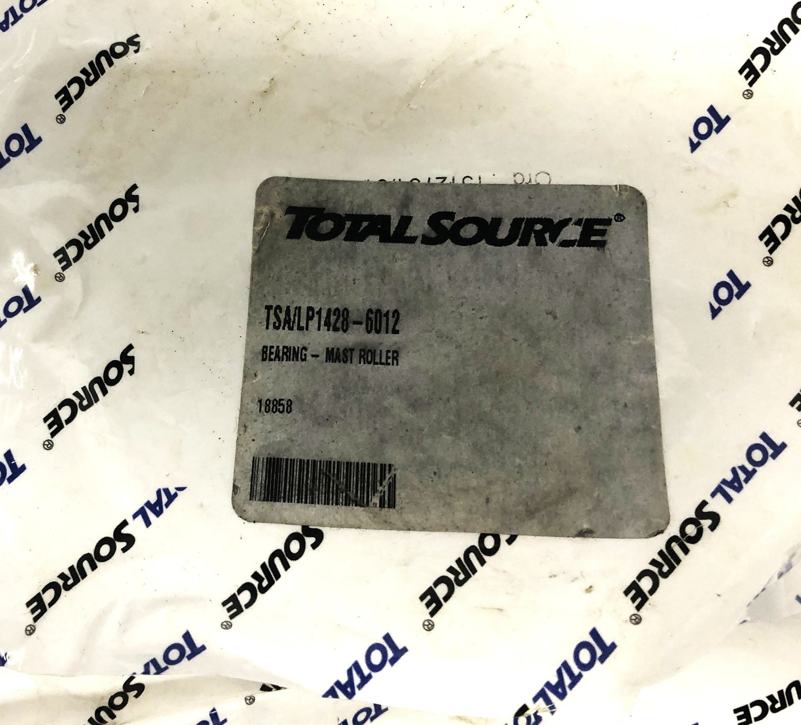 Total Source Mast Roller Bearing LP1428-6012 NOS