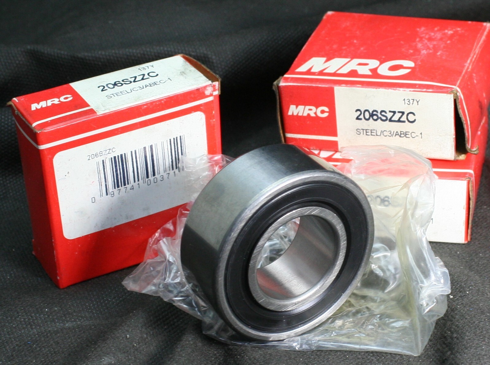 One (1) MRC 206 SZZC Deep Groove Bearing 30 MM ID Japan NEW