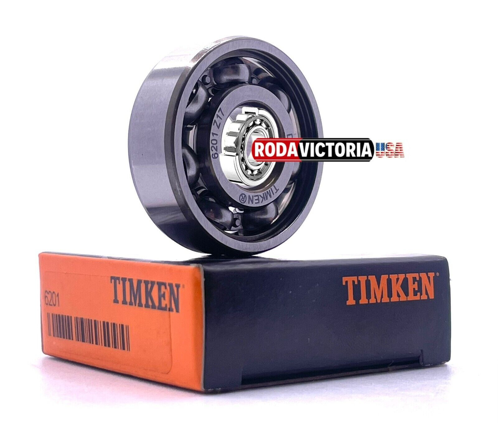 TIMKEN 6201 Deep Groove Ball Bearing OPEN NO SEALS 12x32x10mm