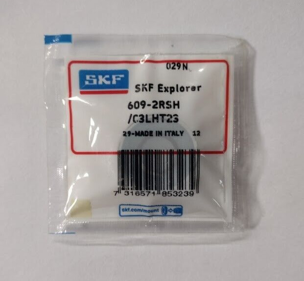 SKF 609-2RSH/C3LHT23 RUBBER SEALED BEARING 609-2RS