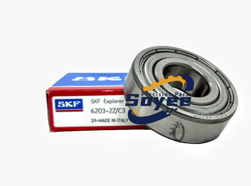 1PCS Brand New SKF 6203 ZZ C3 Deep Groove Ball Bearing,17x40x12mm Fast delivery