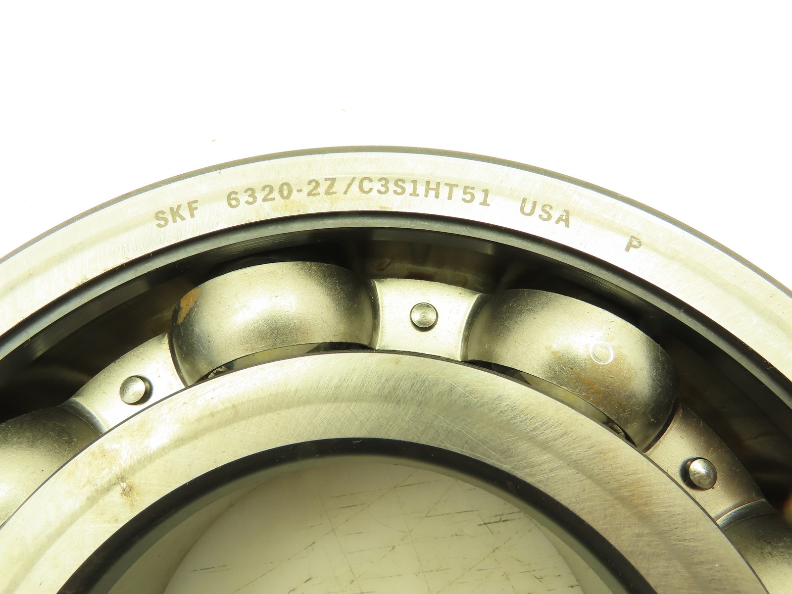 SKF 6320-2Z/C3S1HT51 Radial/Deep Groove Ball Bearing 100mm ID 215mm OD 47mm Wide