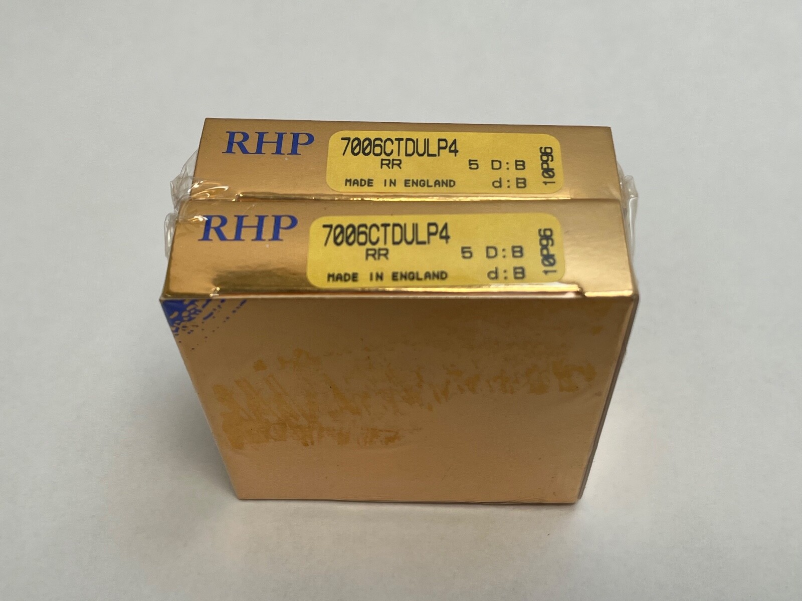 RHP 7006CTDULP4 Bearing 30x55x13 mm 7006C 7006-C-T-DUL-P4 England 2 Pcs