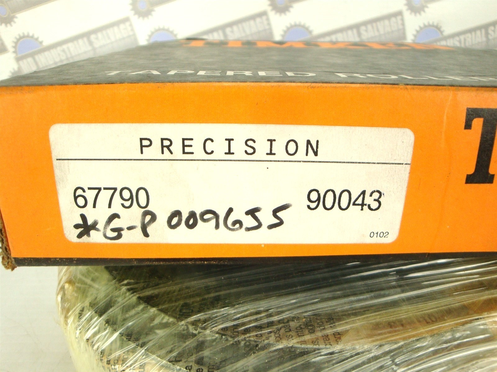 TIMKEN – 67790-90043 67720 Tapered Roller Bearing 9.75 x 7 x 1.875 (NEW in BOX)