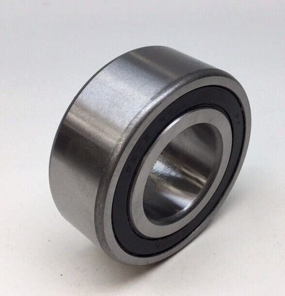 BL Bearings 5206 2RS Angular Contact Bearing 30mm ID X 62mm OD X 0.9375in W