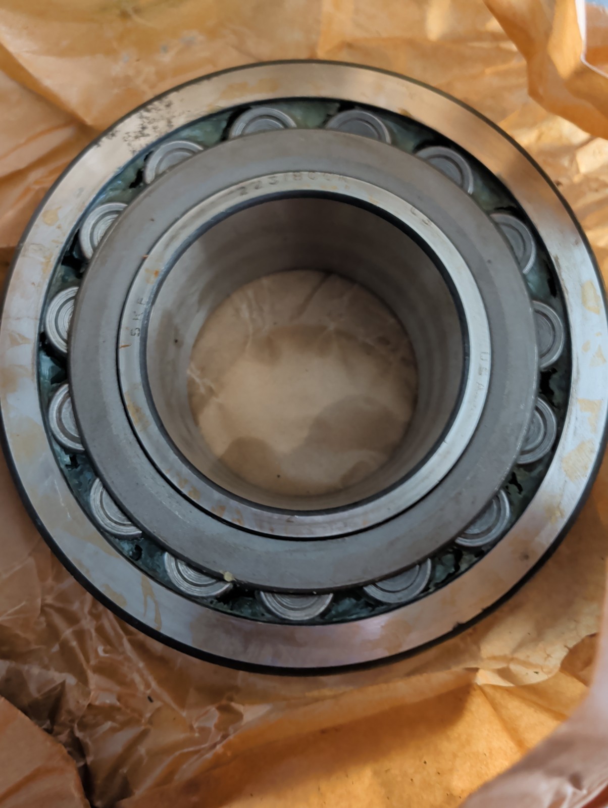 SKF 22232 CCK/C3W33 Tapered 1:12 Bore Steel Spherical Roller Bearing