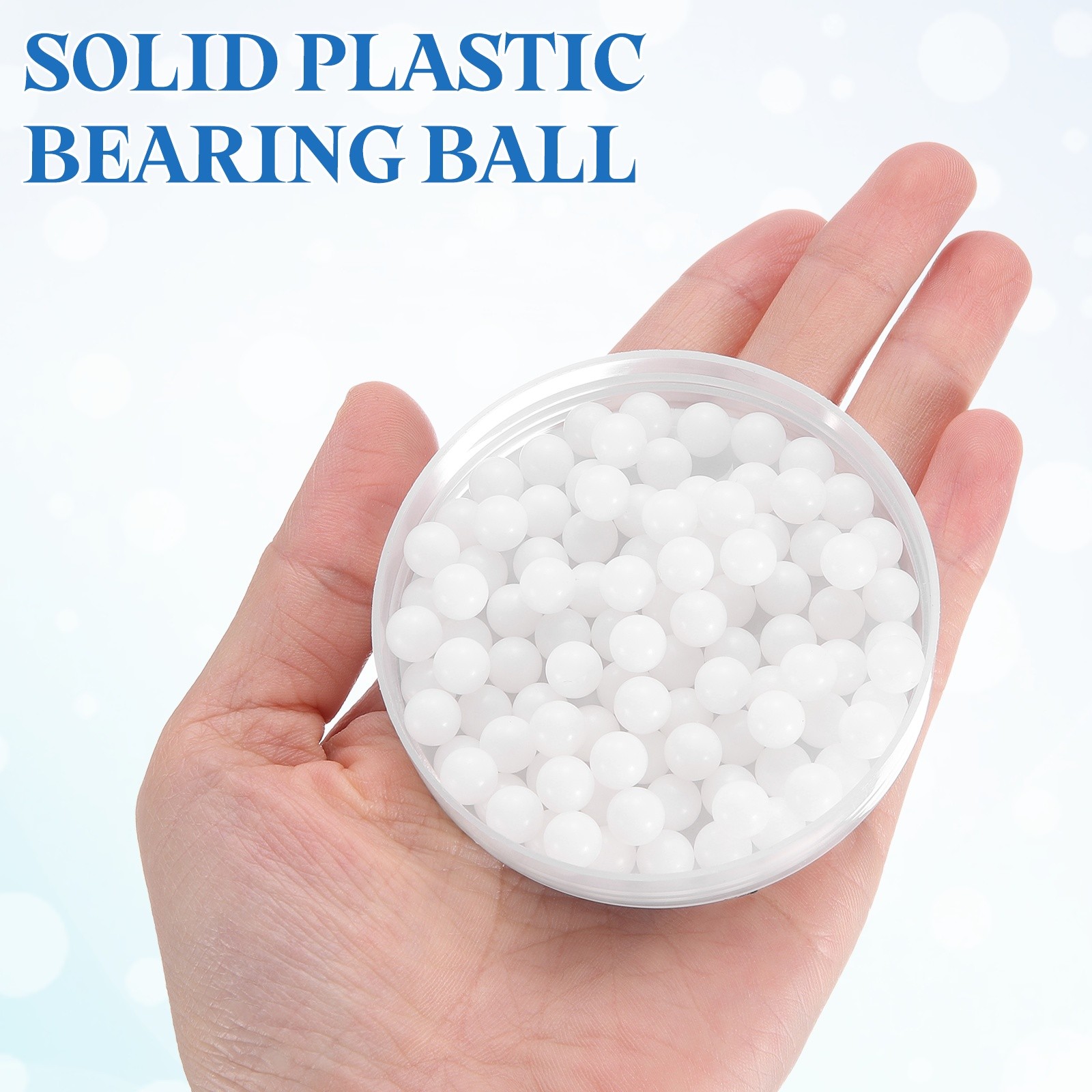 200pcs for POM Bearing Balls 9/32″ 7.1mm Solid Plastic Ball