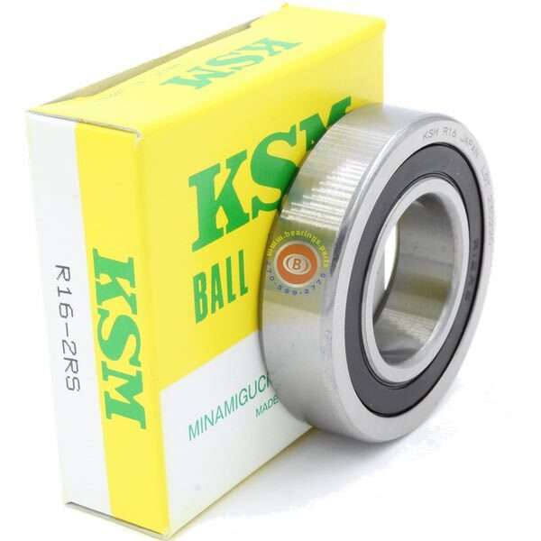 R16-2RS Ball Bearing 1x2x1/2 Sealed 99R16 EE9S-2RS S10PP – KSM