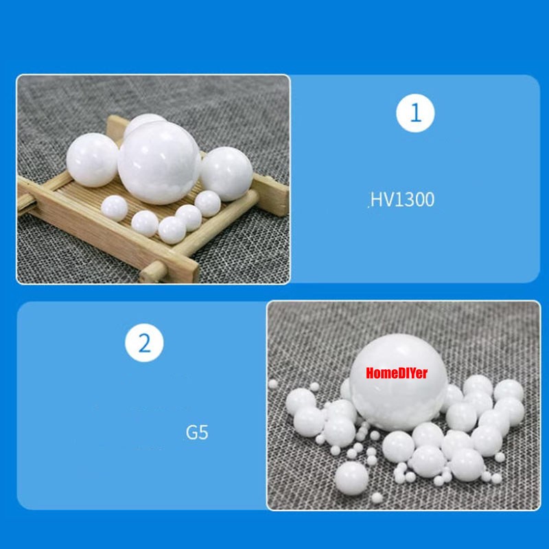 Grade G5 Ceramic Bearing Balls ZrO2 Zirconium Oxide Ball Diameter 1mm – 31.75mm