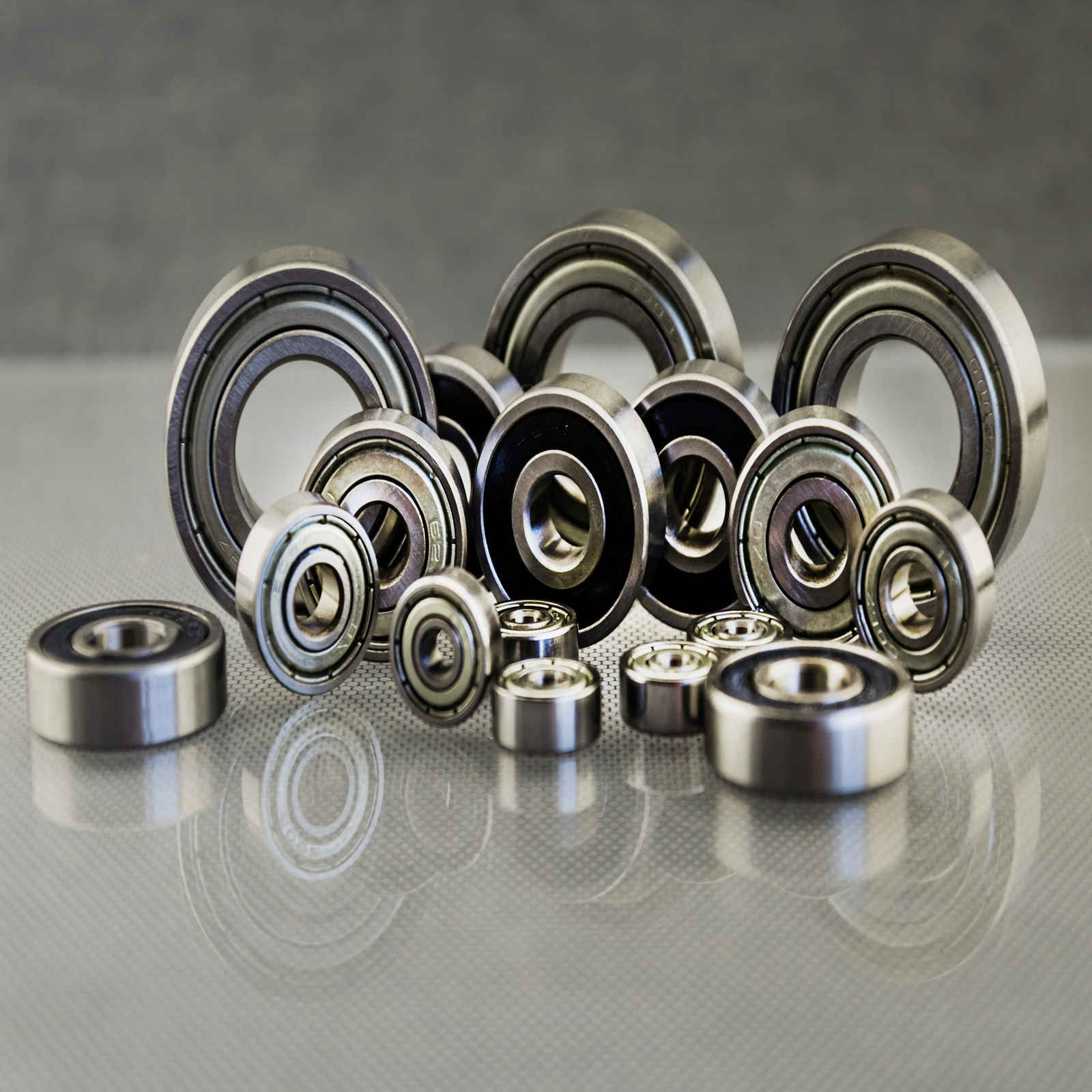 10Pcs 12mm x 24mm x 6mm Deep Groove Ball Bearing Double Sealed