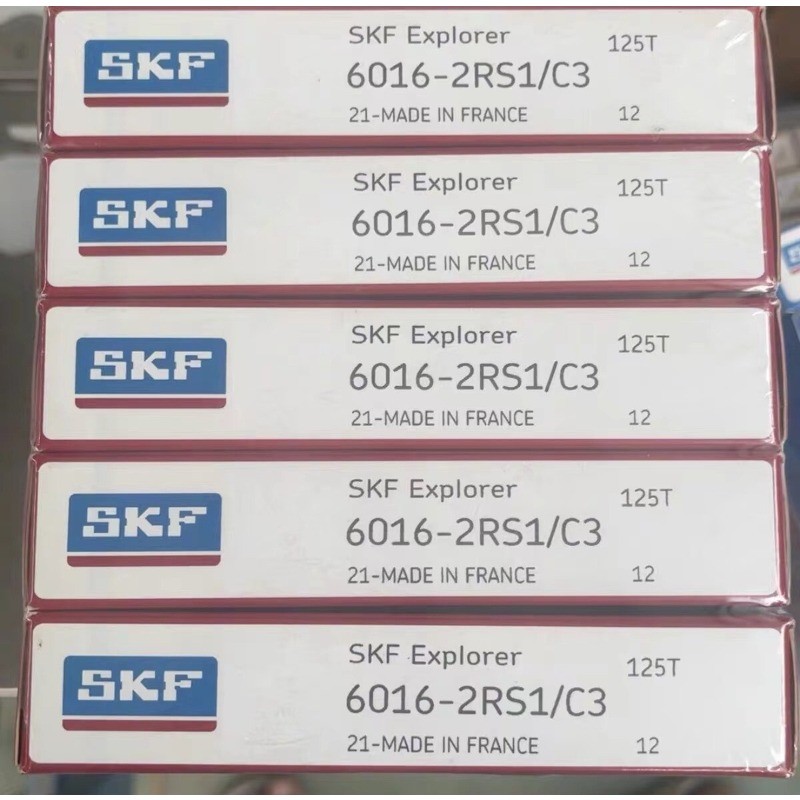 1PC SKF 6016-2RS1/C3 single row deep groove ball bearing