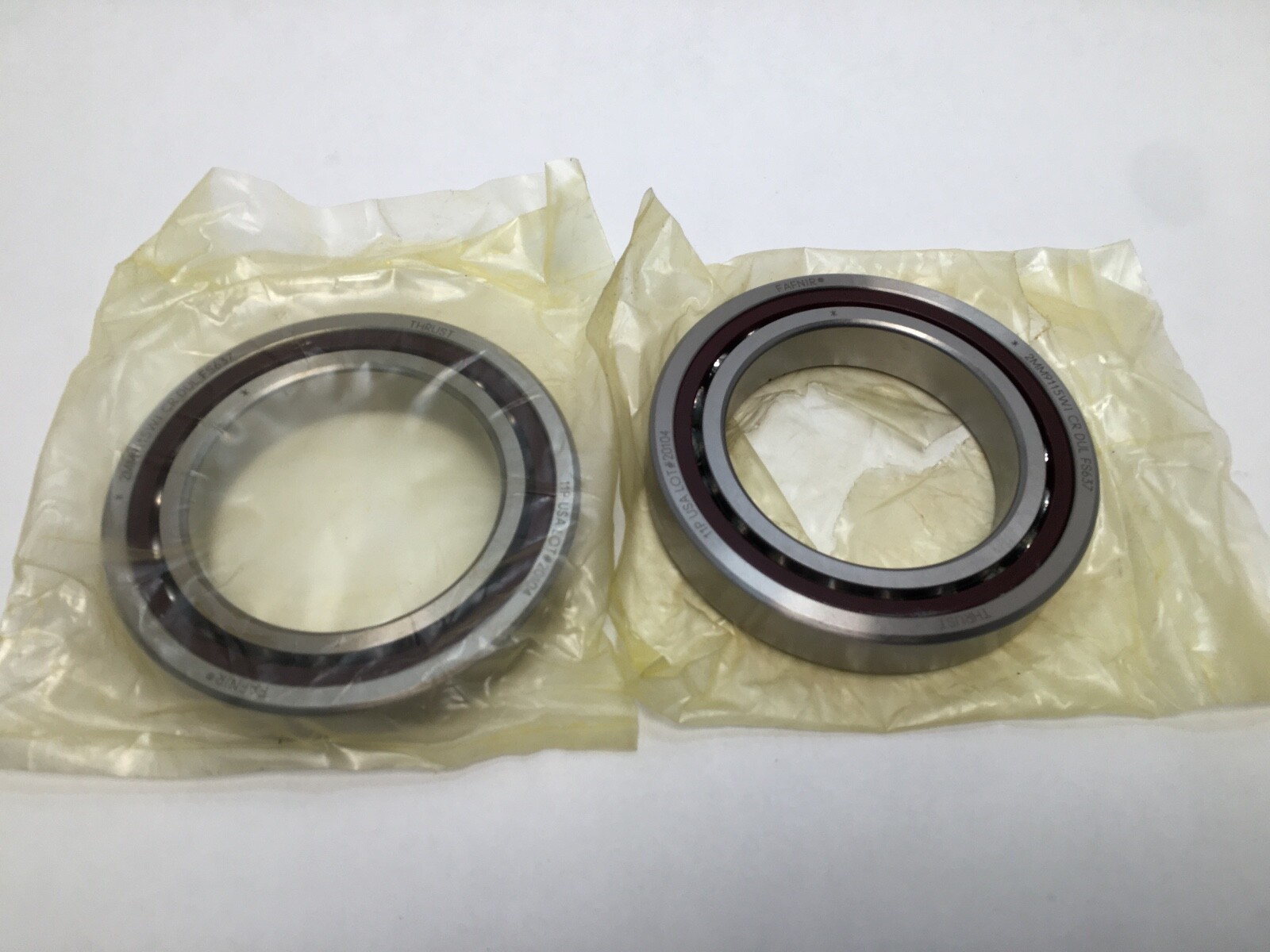 Fafnir 2MM9115WI-DUL Bearing 75x115x20 mm 7015 2MM-9115-WI-CR-DUL-FS637 USA 2Pcs