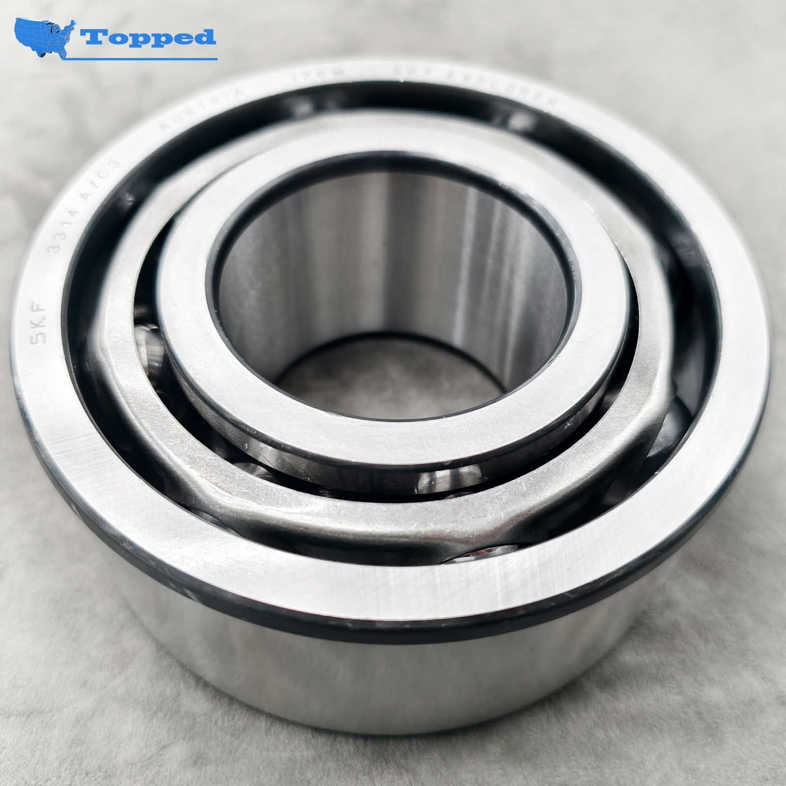 1pcs New Double Row Angular Contact Ball Bearing for SKF 3314 A/C3 70x150x63.5mm