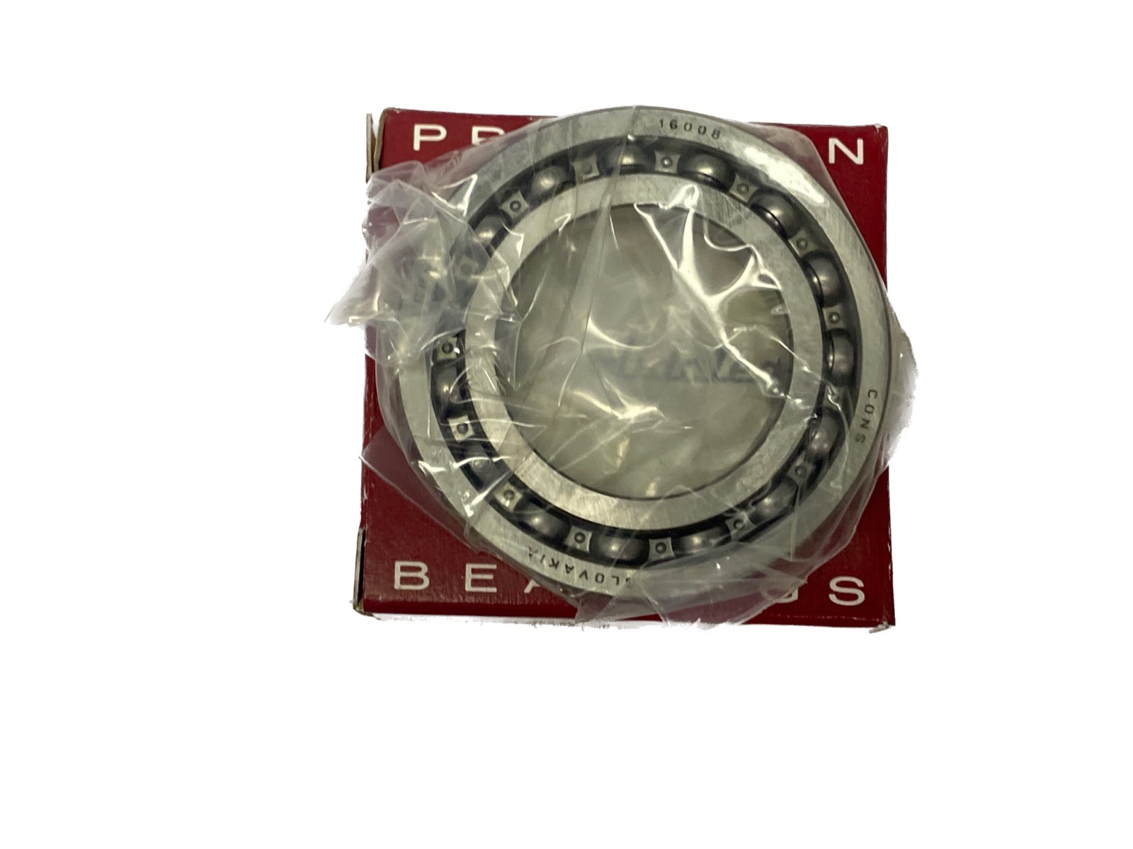 NEW Consolidated Bearings 40x68x9mm Deep Groove Ball Bearing 16008