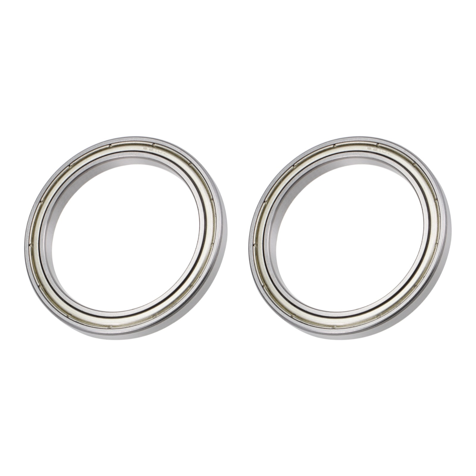 Bearings (6810ZZ, 50mmx65mmx7mm) 2Pcs, Chromium Steel Double Shielded