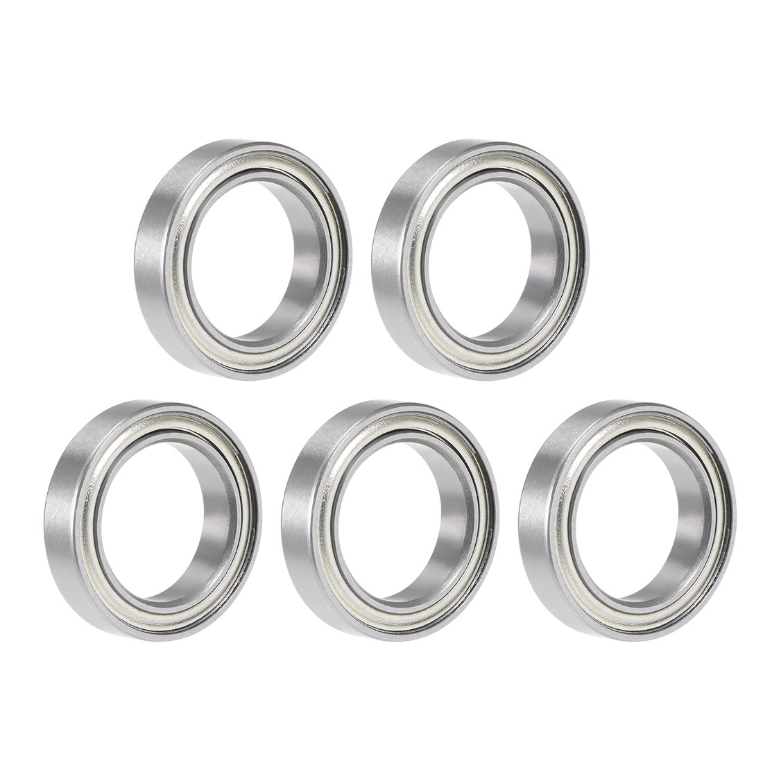 6701ZZ Deep Groove Ball Bearing 12x18x4mm Double Shielded GCr15 Bearings 5pcs