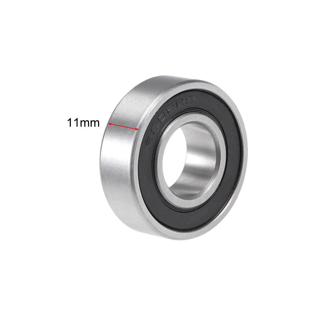 6202-16-2RS Deep Groove Ball Bearing 16x35x11mm Double Sealed Bearings 2pcs