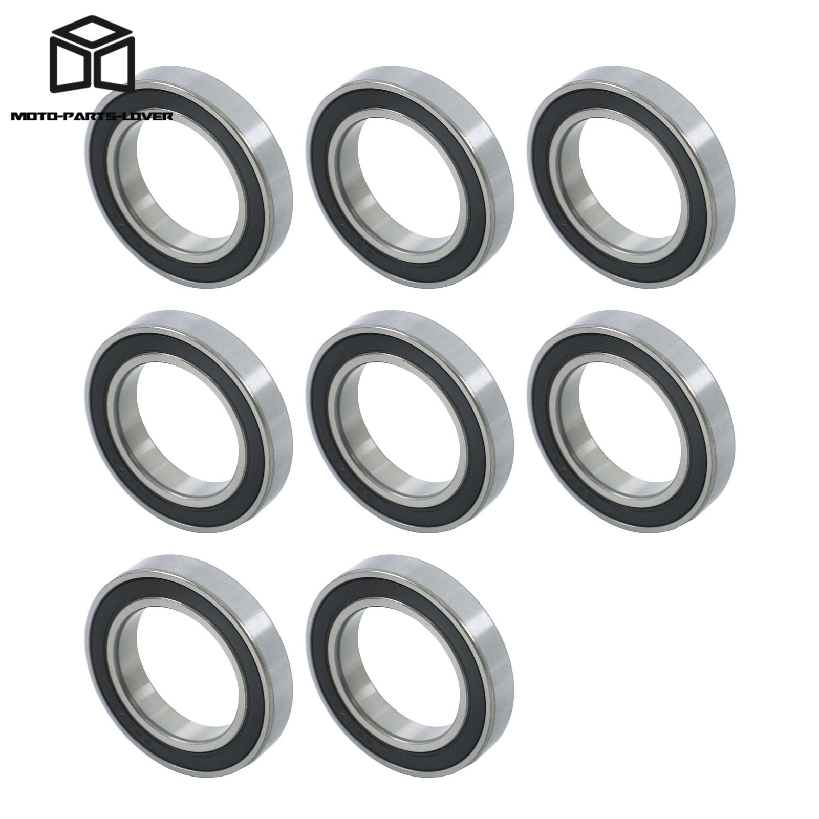 35x55x10mm 6907-2RS Bearings 10pcs Double Rubber Sealed