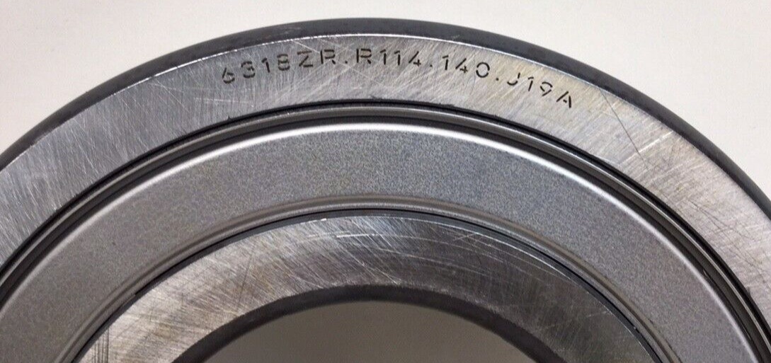 Fag 6318ZR.R114.140.J19A Deep Groove Ball Bearing Single Shield 6318Z 43x90x190