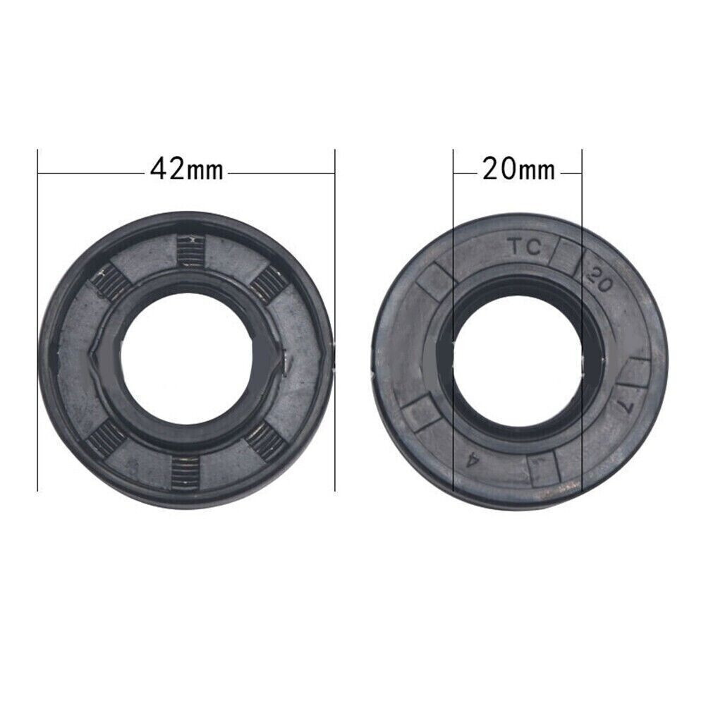 DICHTOMATIK Metric Oil Shaft Seal 20 x 42 x 7mm Double Lip Price for 1 pc
