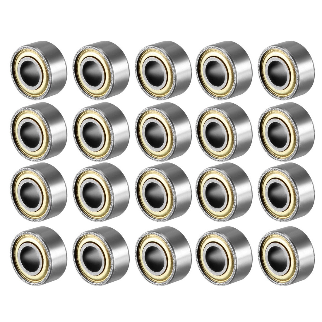 20pcs 684ZZ Deep Groove Ball Bearing For Equipment Steel Double Shield 4x9x4mm