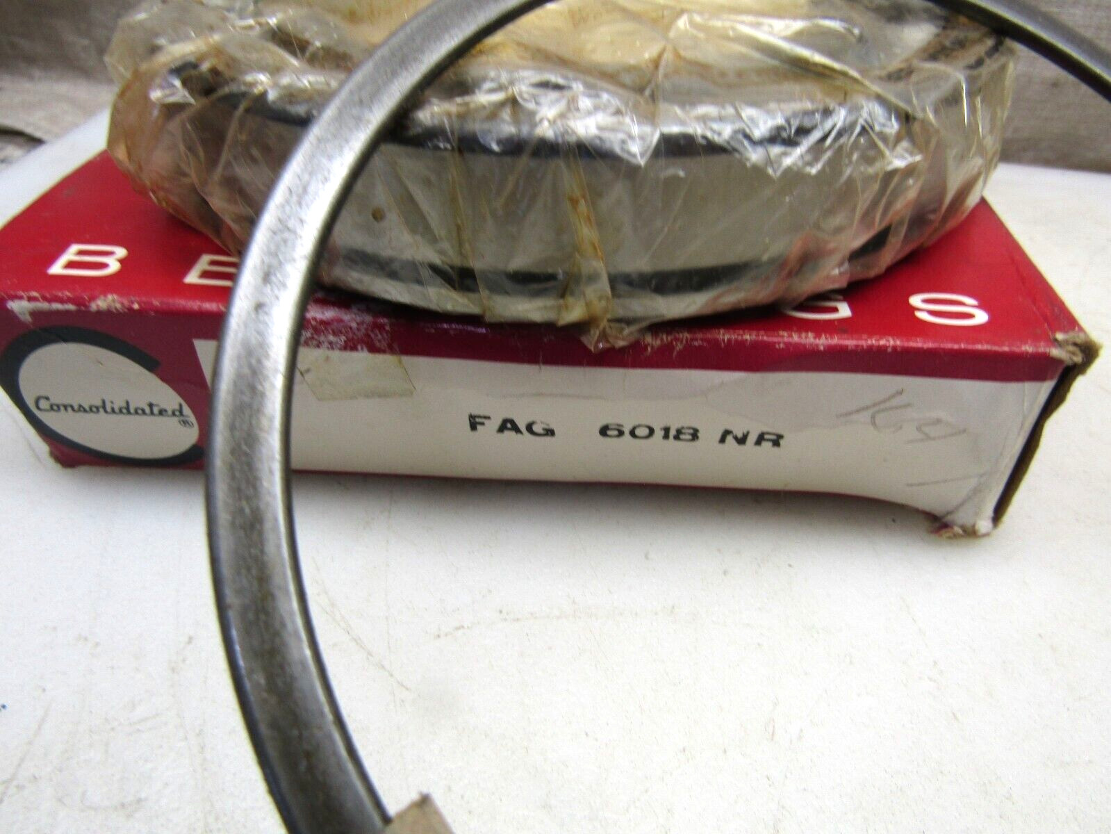 FAG Consolidated 6018NR 90mm X 140mm X 24mm Open Snap Ring Bearing