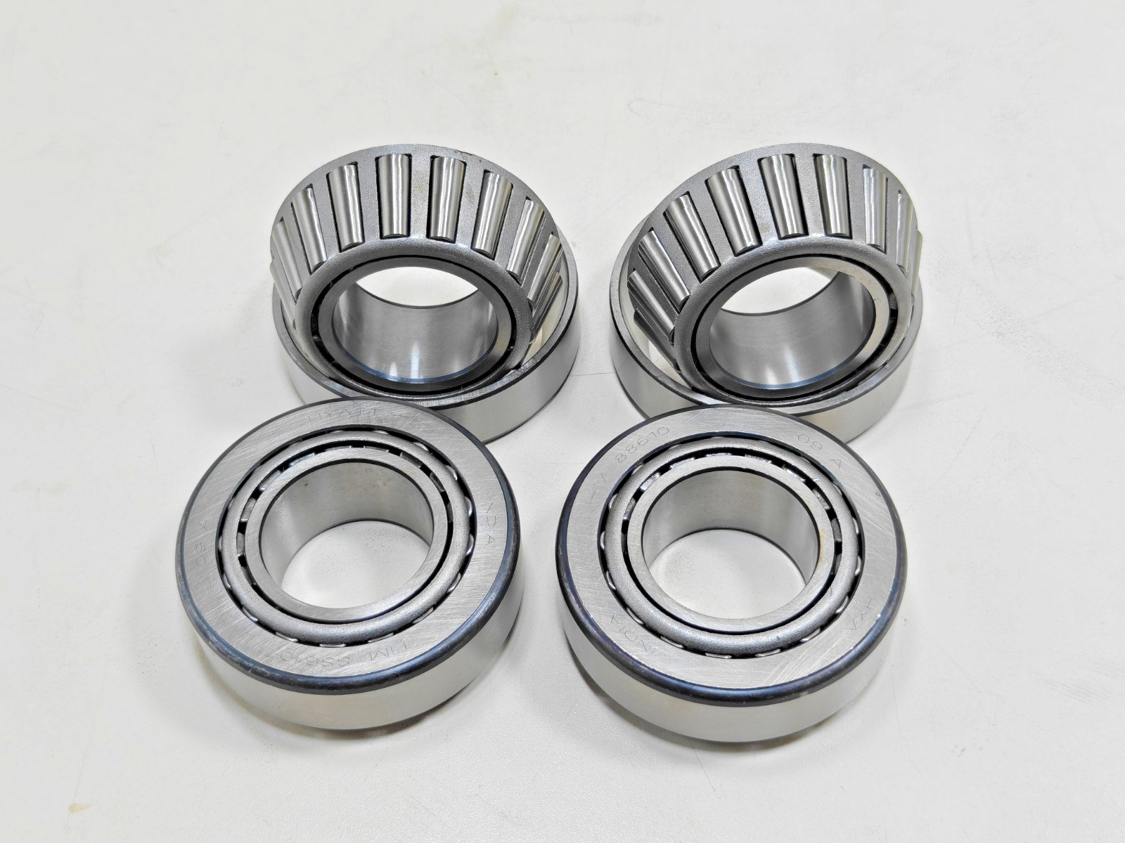 (4Pcs) HM88648 / HM88610 HYATT Tapered Roller Bearing Cone&Cup Lot Of 4 Pcs