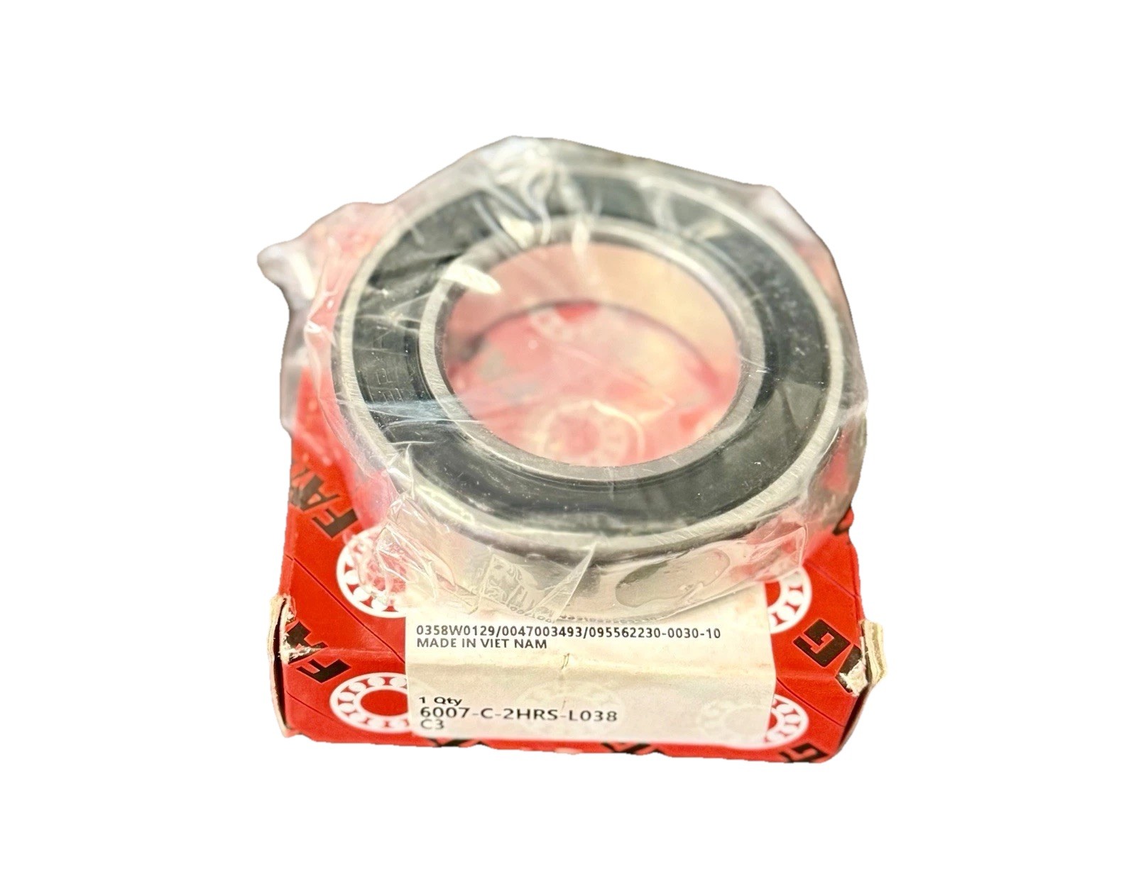 “Lot of 12” NEW FAG 6007-C-2HRS-L038 Sealed Deep Groove Ball Bearings 35x62x14mm