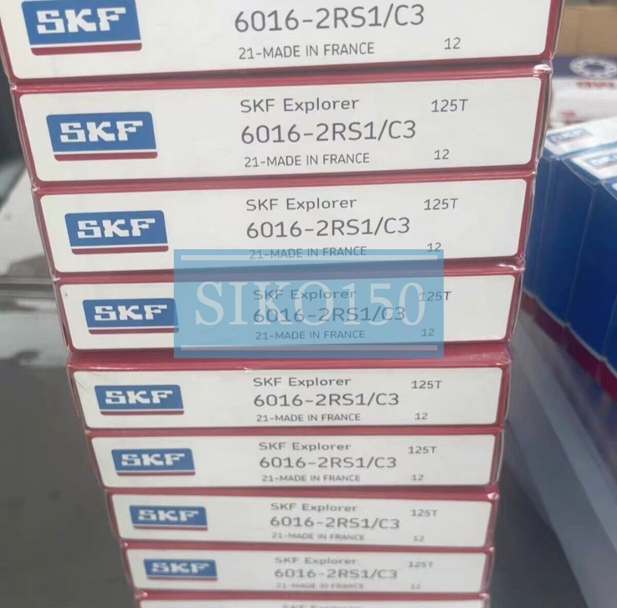 1PC SKF 6016-2RS1/C3 single row deep groove ball bearing #SK