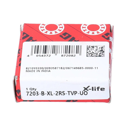 7203-B-XL-2RS-TVP-UO FAG 17 x 40 x 12 mm ANGULAR CONT. BALL SINGLE ROW