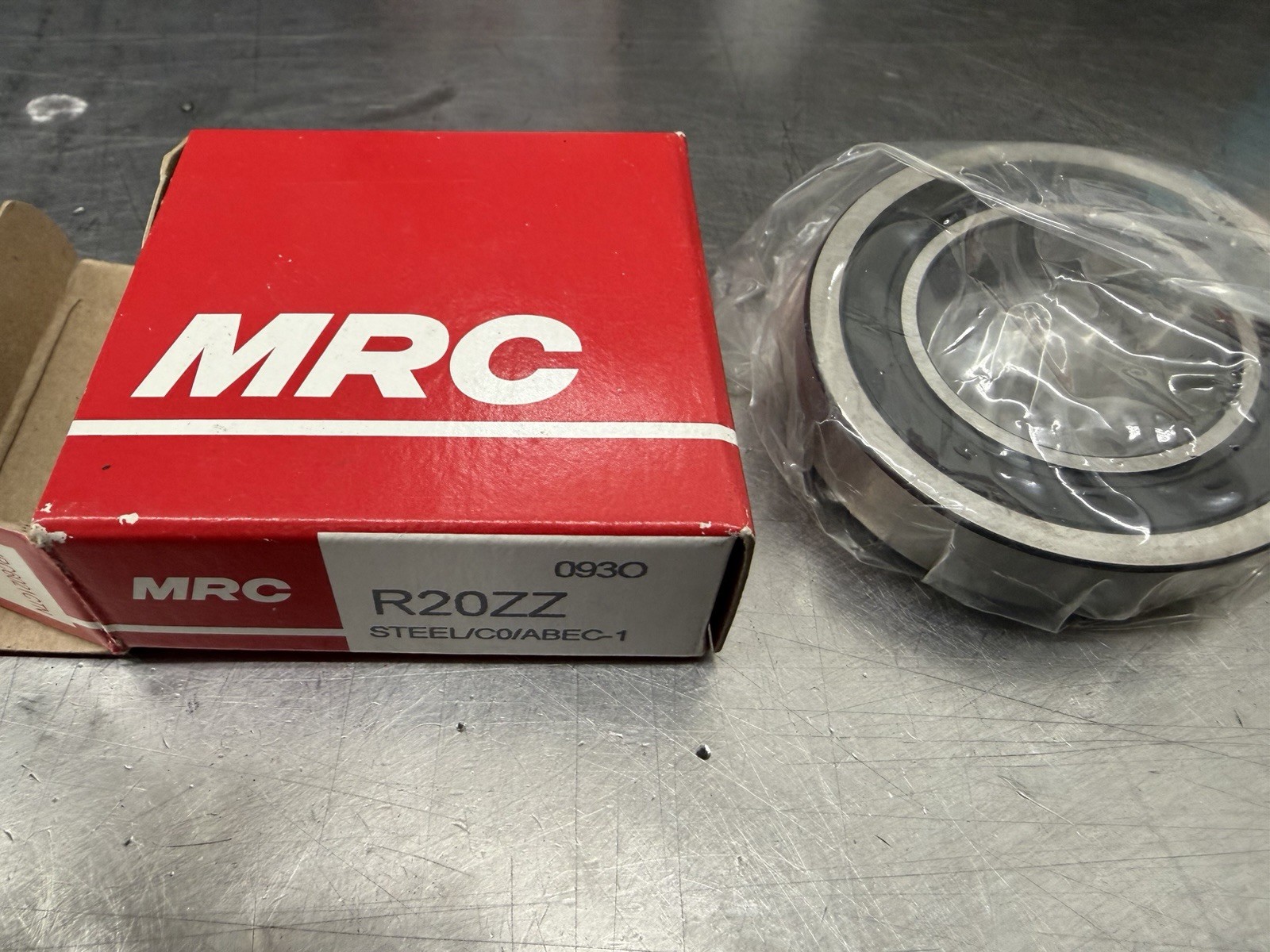 MRC R20ZZ Radial/Deep Groove Ball Bearing